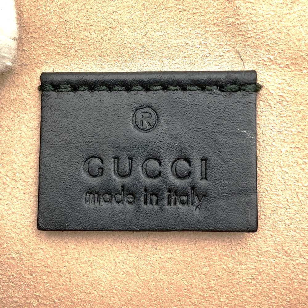 GUCCI グッチ グッチゴースト 445597 クラッチバッグ トラブル・アンドリュー コラボ レザー ブラック