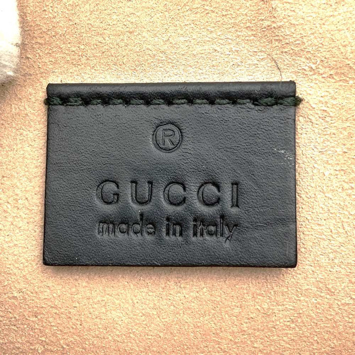 GUCCI グッチ グッチゴースト 445597 クラッチバッグ トラブル・アンドリュー コラボ レザー ブラック