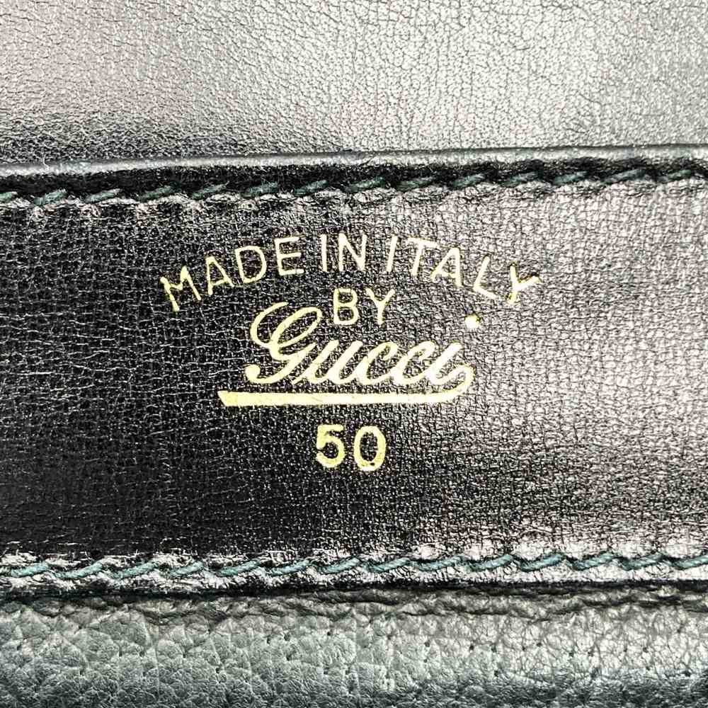 GUCCI オールドグッチ 肩掛け ショルダーバッグ ホースシュー ヴィンテージ ブラック 黒 スウェード/レザー ブランド品
