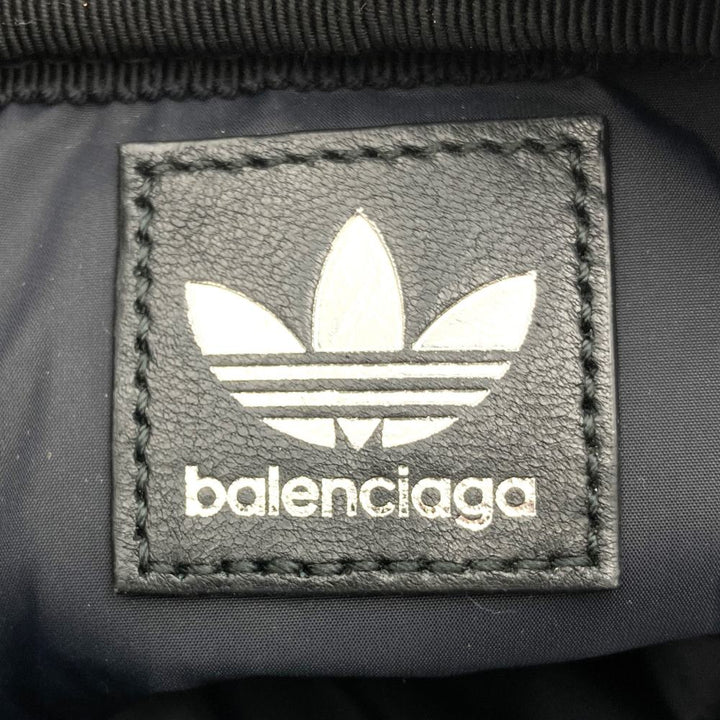 BALENCIAGA x adidas コラボ バレンシアガ アディダス スモール メッセンジャーバッグ クロスボディ ショルダーバッグ ブラック 721850