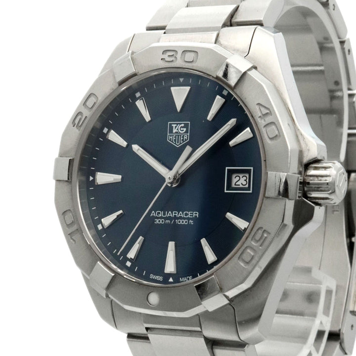 TAG HEUER タグホイヤー WAY1112.BA0928 アクアレーサー 腕時計 QZ ネイビー メンズ