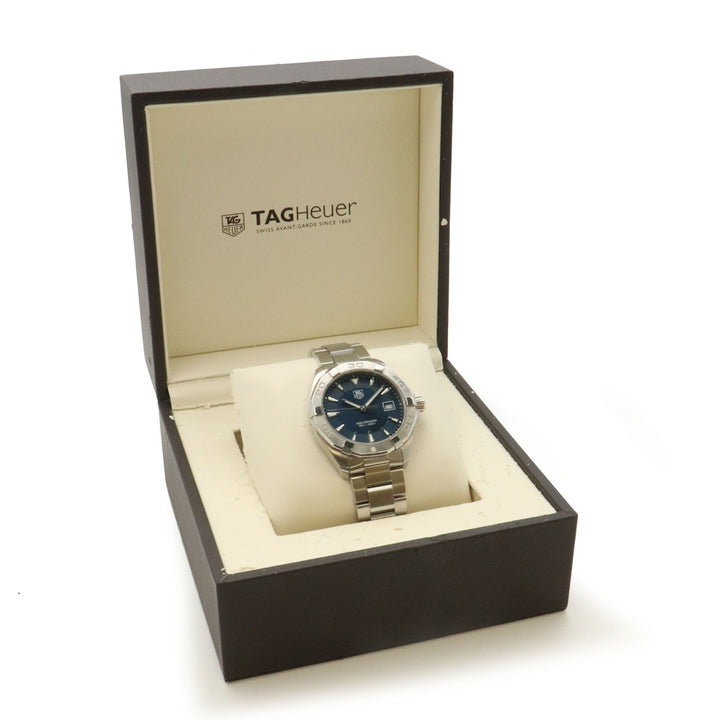 TAG HEUER タグホイヤー WAY1112.BA0928 アクアレーサー 腕時計 QZ ネイビー メンズ