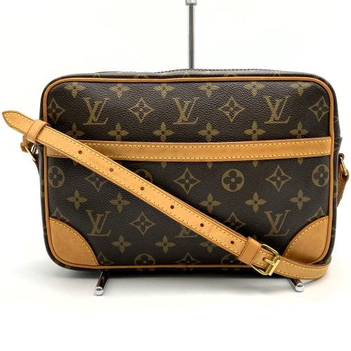 LOUIS VUITTON ルイ・ヴィトン M51274 トロカデロPM ショルダーバッグ ベタなし ブラウン モノグラムキャンバス PVC