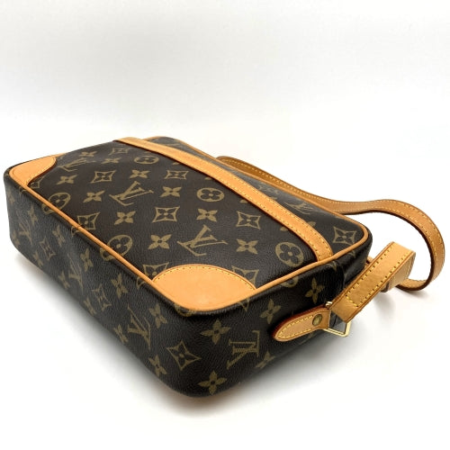 LOUIS VUITTON ルイ・ヴィトン M51274 トロカデロPM ショルダーバッグ ベタなし ブラウン モノグラムキャンバス PVC