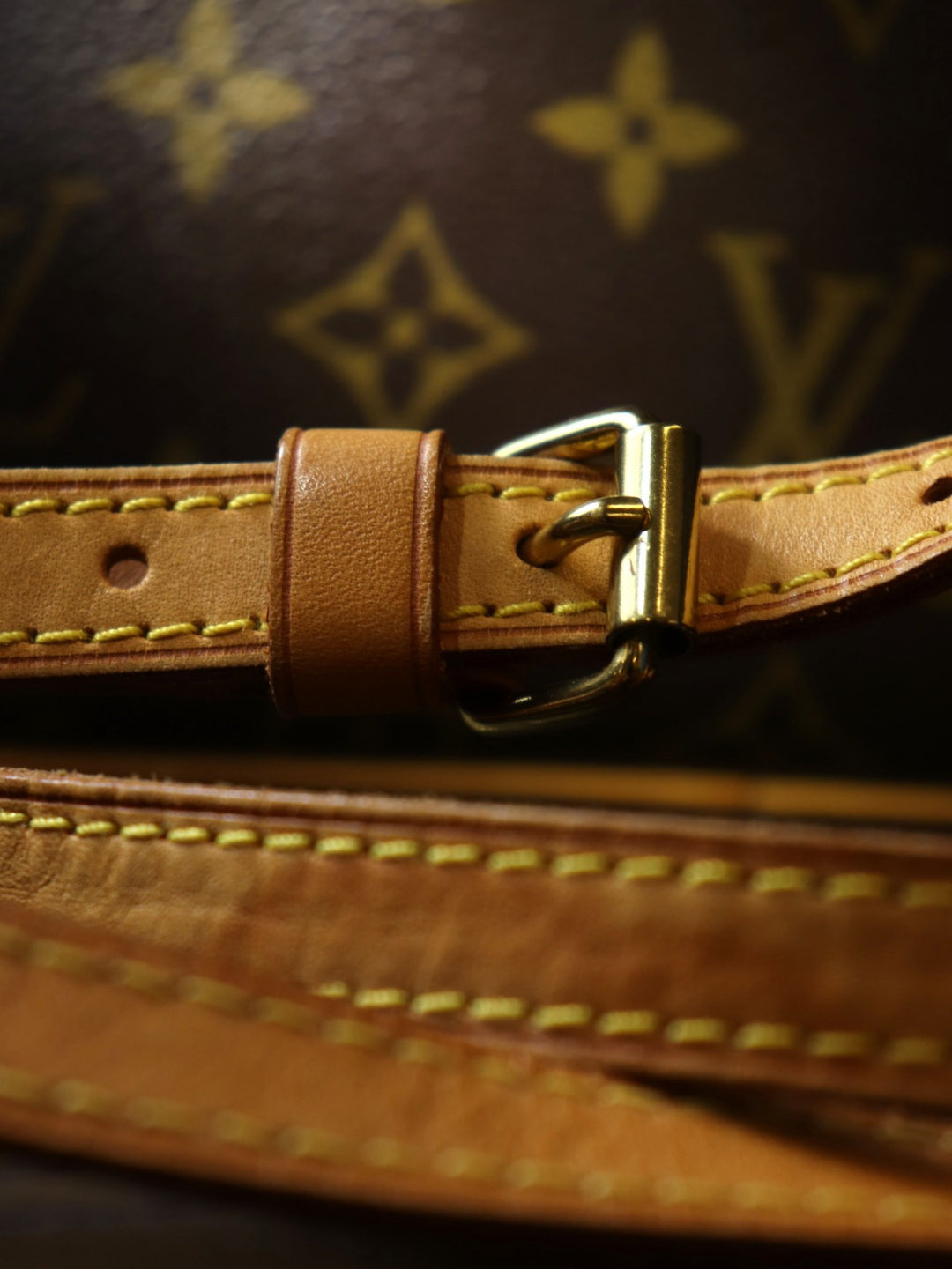 LOUIS VUITTON ルイ・ヴィトン M51274 トロカデロPM ショルダーバッグ ベタなし ブラウン モノグラムキャンバス PVC
