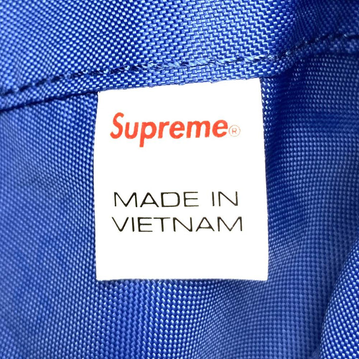 Supreme シュプリーム ウォータープルーフリフレクティブ ウエストバッグ ボディバッグ ブルー 総柄