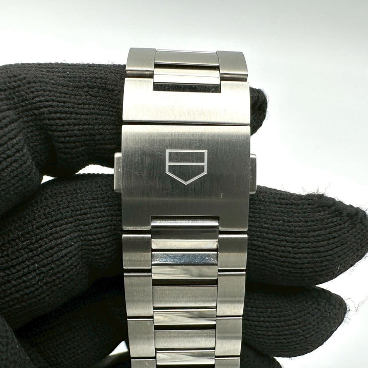 美品 TAG HEUER タグホイヤー 腕時計 カレラ キャリバー5 デイデイト WBN2013.BA0640 自動巻 オートマ SS ブラック