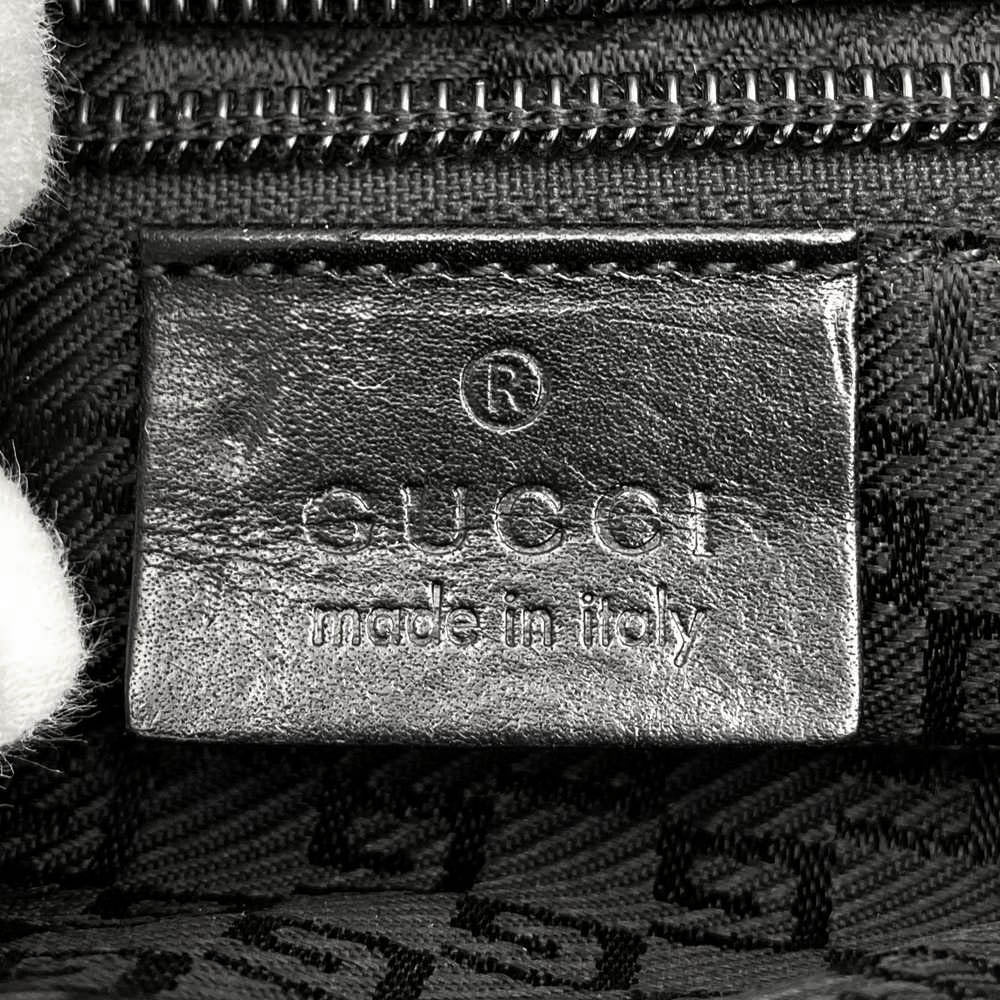 GUCCI グッチ 019 0348 ショルダーバッグ 斜め掛け ナイロン/レザー ブラック