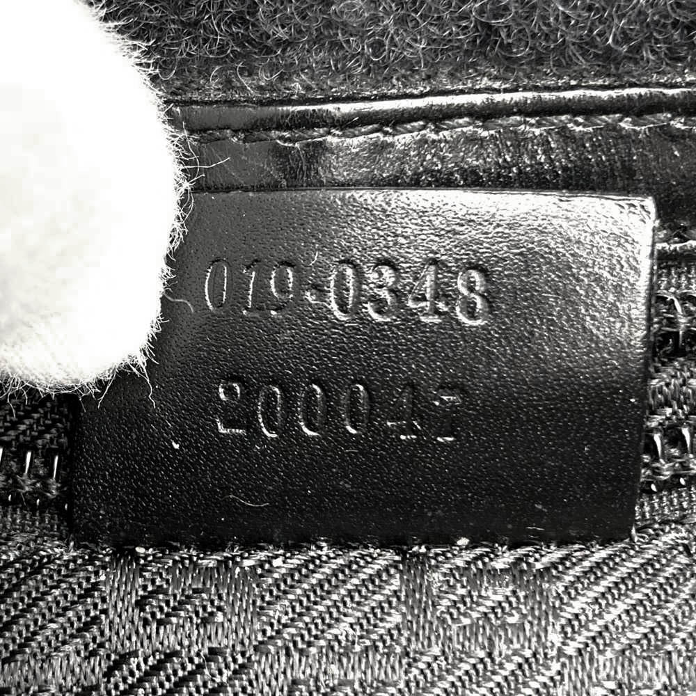 GUCCI グッチ 019 0348 ショルダーバッグ 斜め掛け ナイロン/レザー ブラック