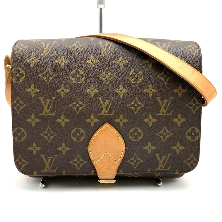 LOUIS VUITTON ルイ・ヴィトン M51253 カルトシエールMM ショルダーバッグ ブラウン モノグラム LOUIS VUITTON