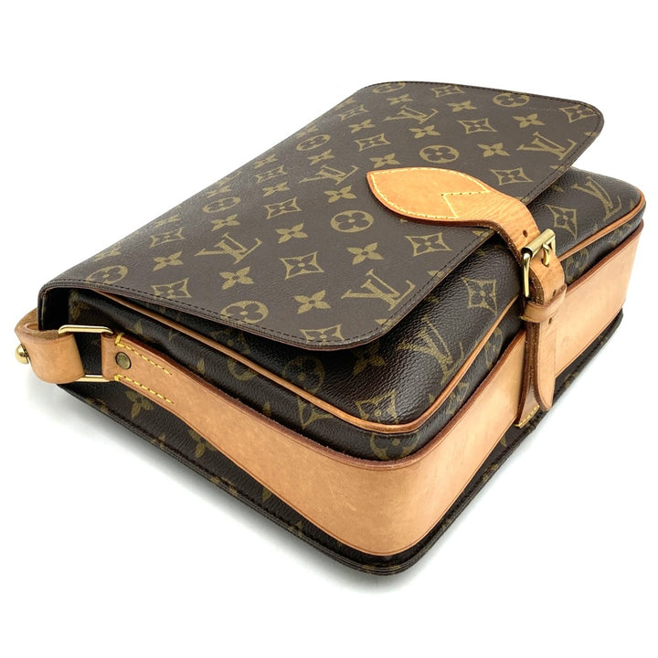 LOUIS VUITTON ルイ・ヴィトン M51253 カルトシエールMM ショルダーバッグ ブラウン モノグラム LOUIS VUITTON