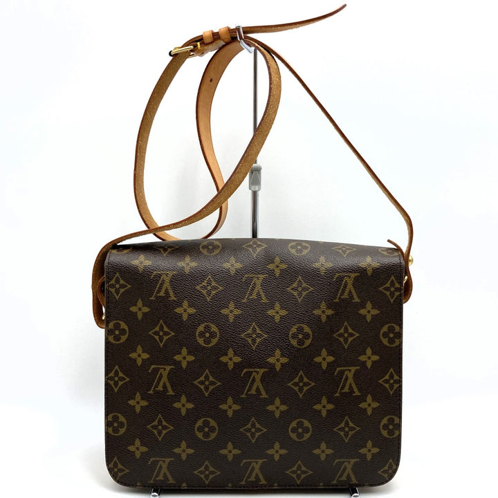 LOUIS VUITTON ルイ・ヴィトン M51253 カルトシエールMM ショルダーバッグ ブラウン モノグラム LOUIS VUITTON