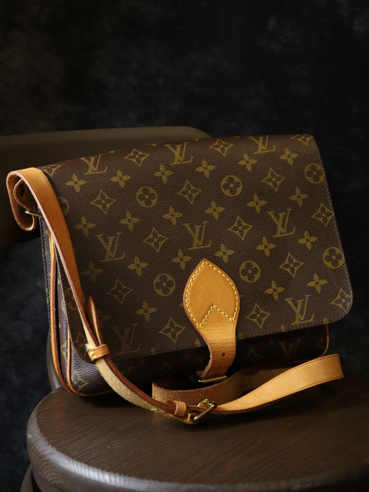 LOUIS VUITTON ルイ・ヴィトン M51253 カルトシエールMM ショルダーバッグ ブラウン モノグラム LOUIS VUITTON