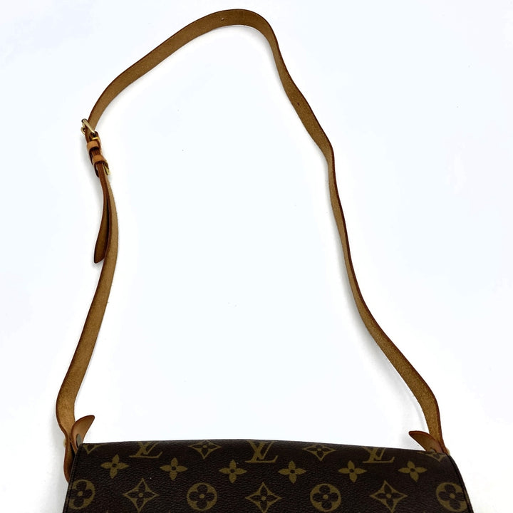 LOUIS VUITTON ルイ・ヴィトン M51253 カルトシエールMM ショルダーバッグ ブラウン モノグラム LOUIS VUITTON