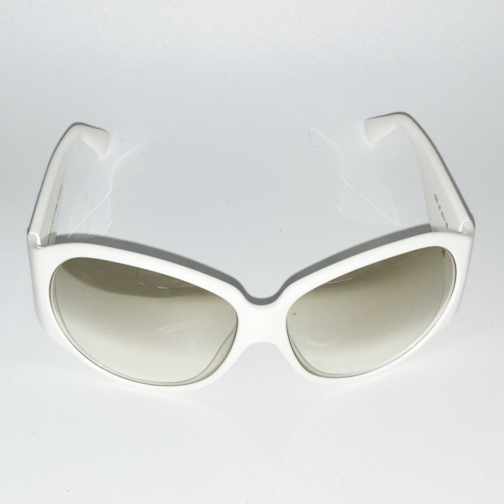FENDI フェンディ FS457 105 63 □ 14 125 サングラス グラデーションレンズ ホワイト FFロゴ 箱付き
