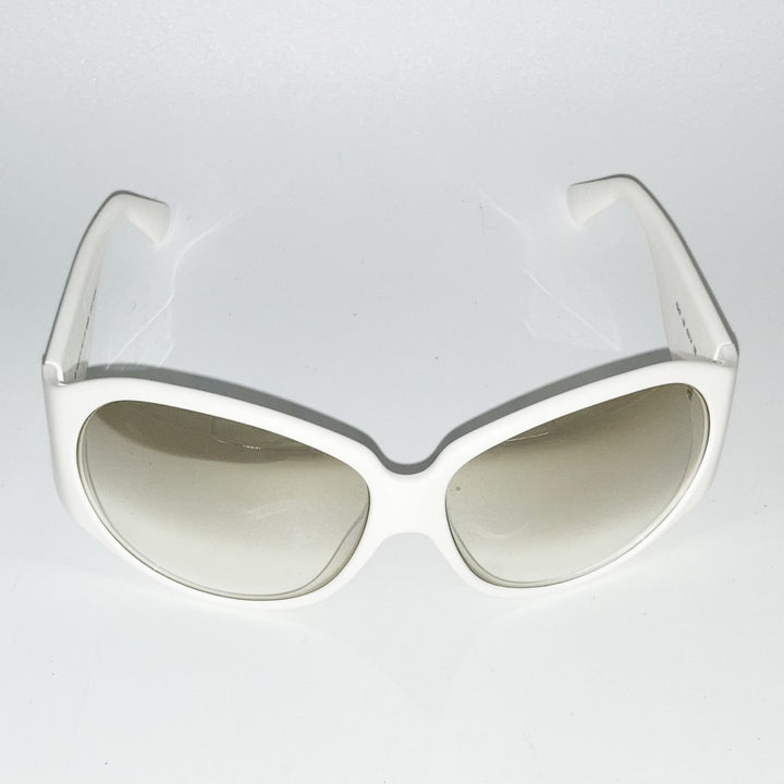FENDI フェンディ FS457 105 63 □ 14 125 サングラス グラデーションレンズ ホワイト FFロゴ 箱付き