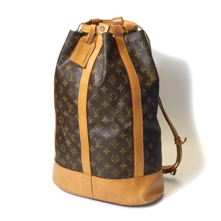 LOUIS VUITTON ルイ・ヴィトン ランドネPM M42243 ショルダーバッグ リュック バックパック モノグラムキャンバス ブラウン