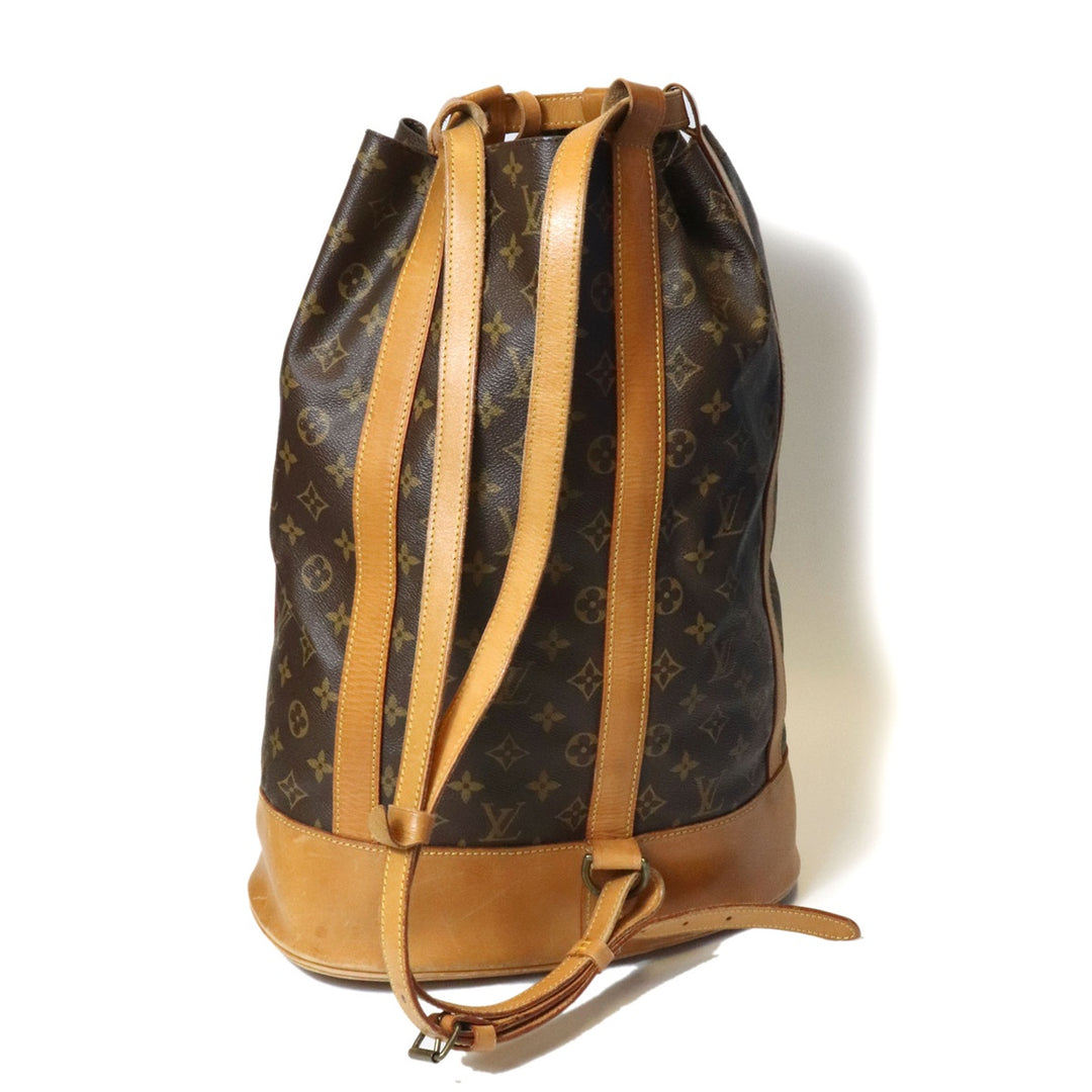 LOUIS VUITTON ルイ・ヴィトン ランドネPM M42243 ショルダーバッグ リュック バックパック モノグラムキャンバス ブラウン