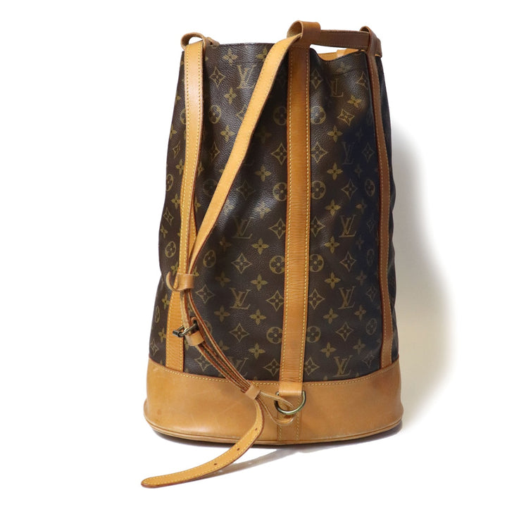 LOUIS VUITTON ルイ・ヴィトン ランドネPM M42243 ショルダーバッグ リュック バックパック モノグラムキャンバス ブラウン