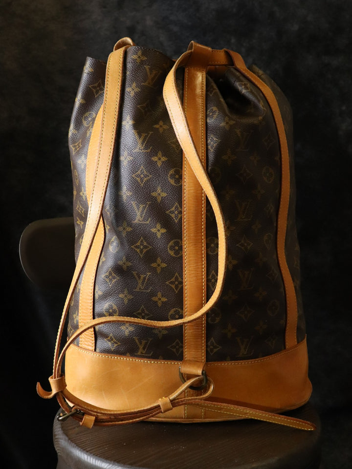 LOUIS VUITTON ルイ・ヴィトン ランドネPM M42243 ショルダーバッグ リュック バックパック モノグラムキャンバス ブラウン