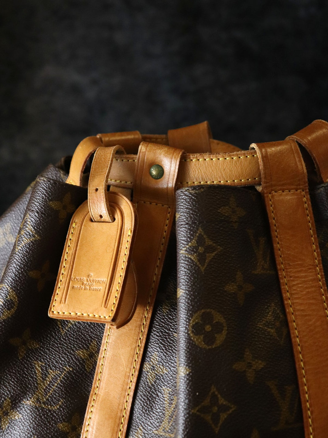 LOUIS VUITTON ルイ・ヴィトン ランドネPM M42243 ショルダーバッグ リュック バックパック モノグラムキャンバス ブラウン