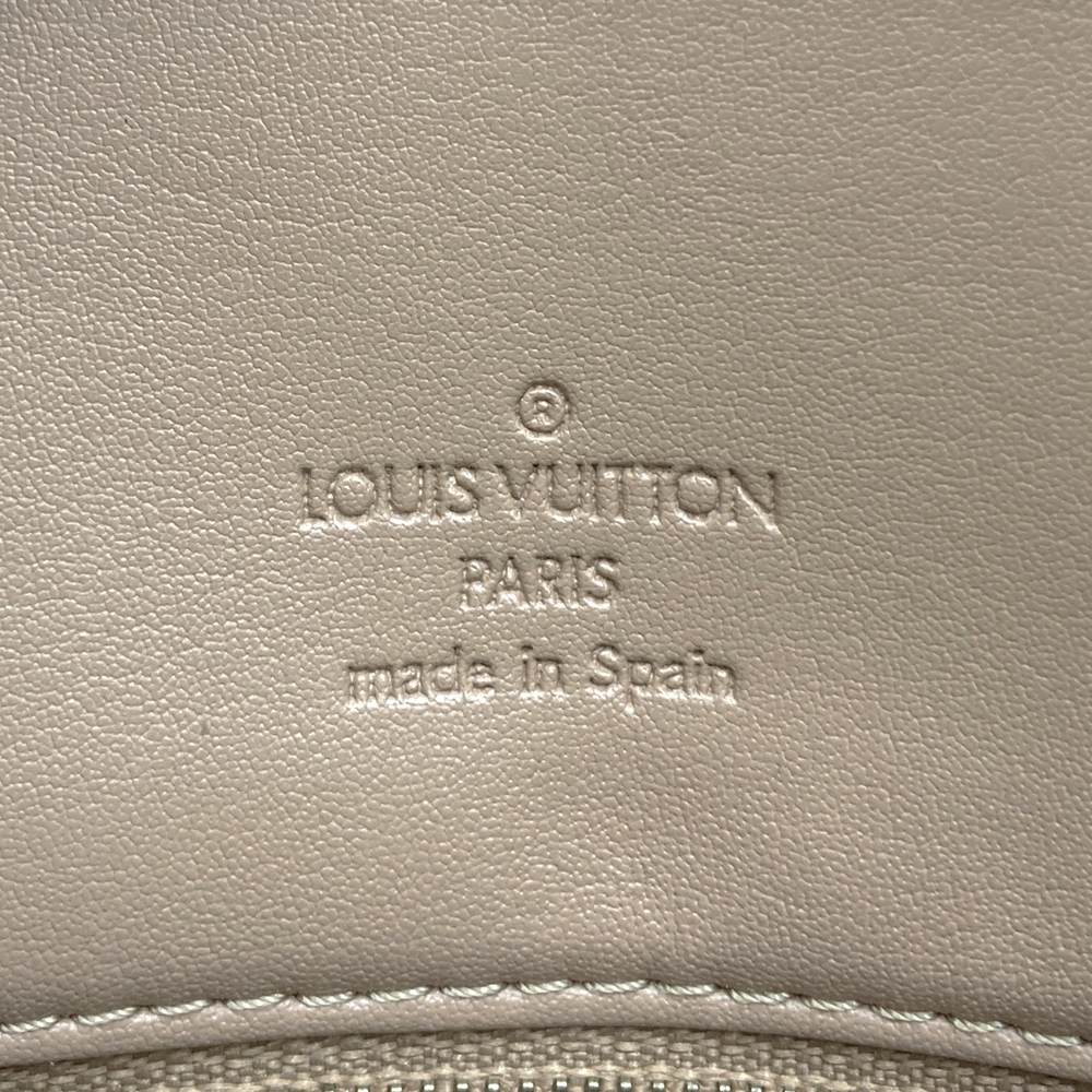 LOUIS VUITTON ルイ・ヴィトン ヒューストン M91122 ハンドバッグ モノグラムヴェルニ ブラウン
