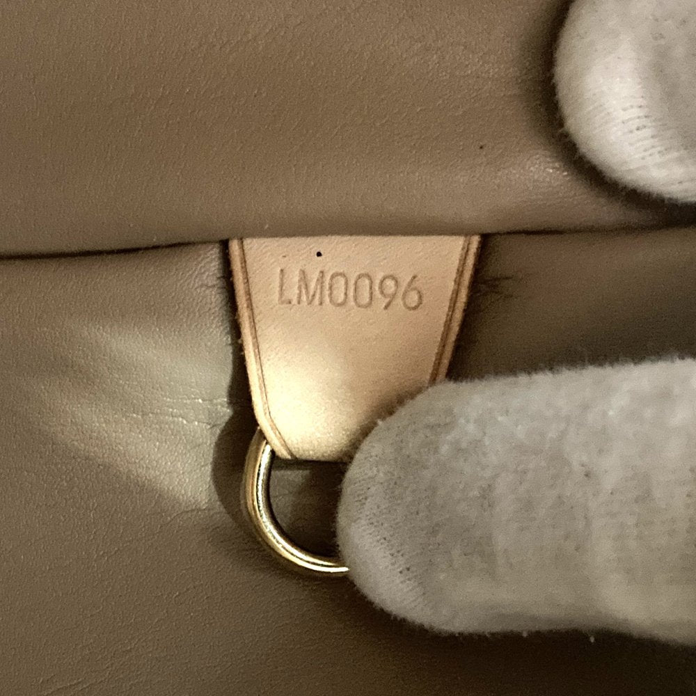 LOUIS VUITTON ルイ・ヴィトン ヒューストン M91122 ハンドバッグ モノグラムヴェルニ ブラウン