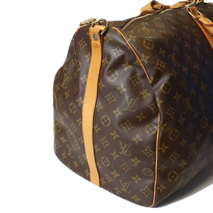 Louis Vuitton ルイ・ヴィトン M41412 キーポル・バンドリエール60 モノグラム ボストンバッグ ショルダー 旅行鞄 ヴィンテージ