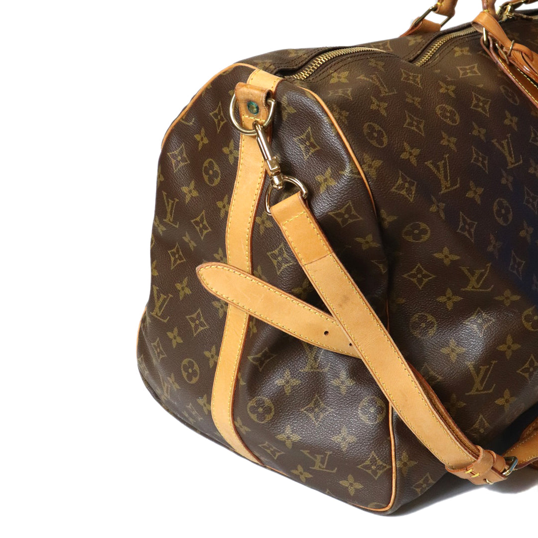 Louis Vuitton ルイ・ヴィトン M41412 キーポル・バンドリエール60 モノグラム ボストンバッグ ショルダー 旅行鞄 ヴィンテージ