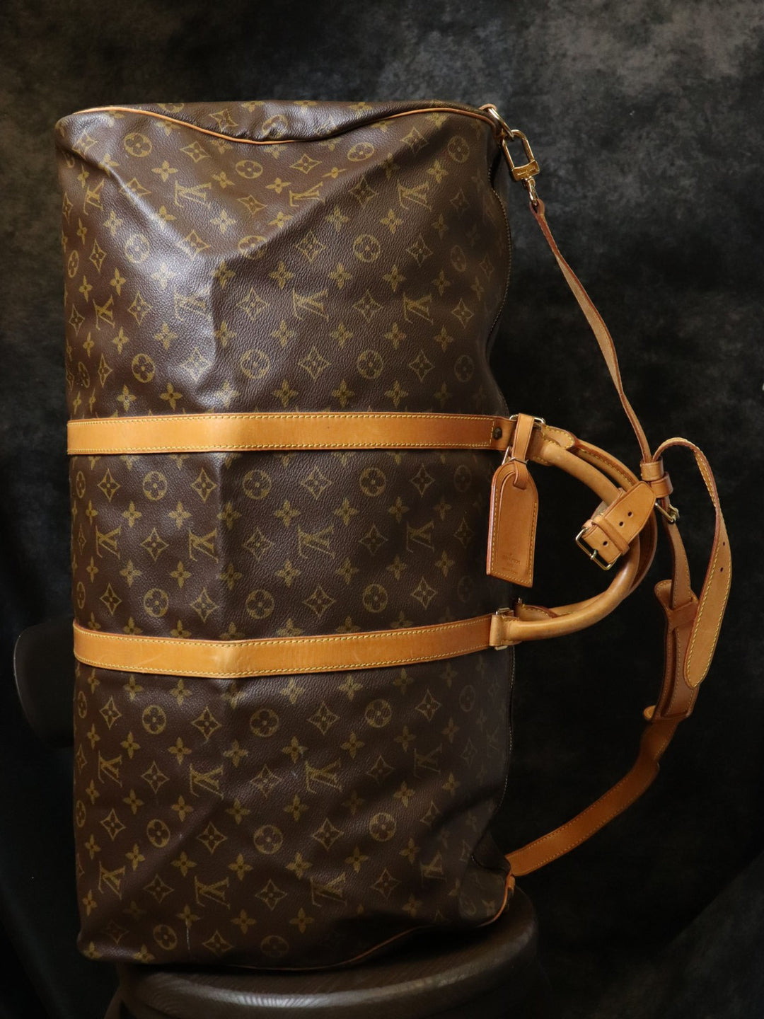 Louis Vuitton ルイ・ヴィトン M41412 キーポル・バンドリエール60 モノグラム ボストンバッグ ショルダー 旅行鞄 ヴィンテージ
