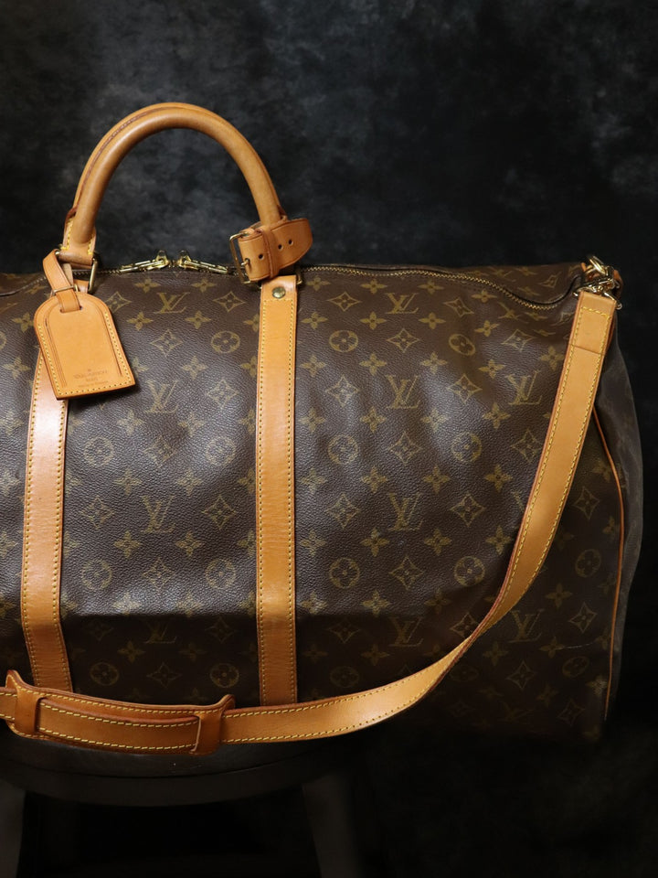 Louis Vuitton ルイ・ヴィトン M41412 キーポル・バンドリエール60 モノグラム ボストンバッグ ショルダー 旅行鞄 ヴィンテージ