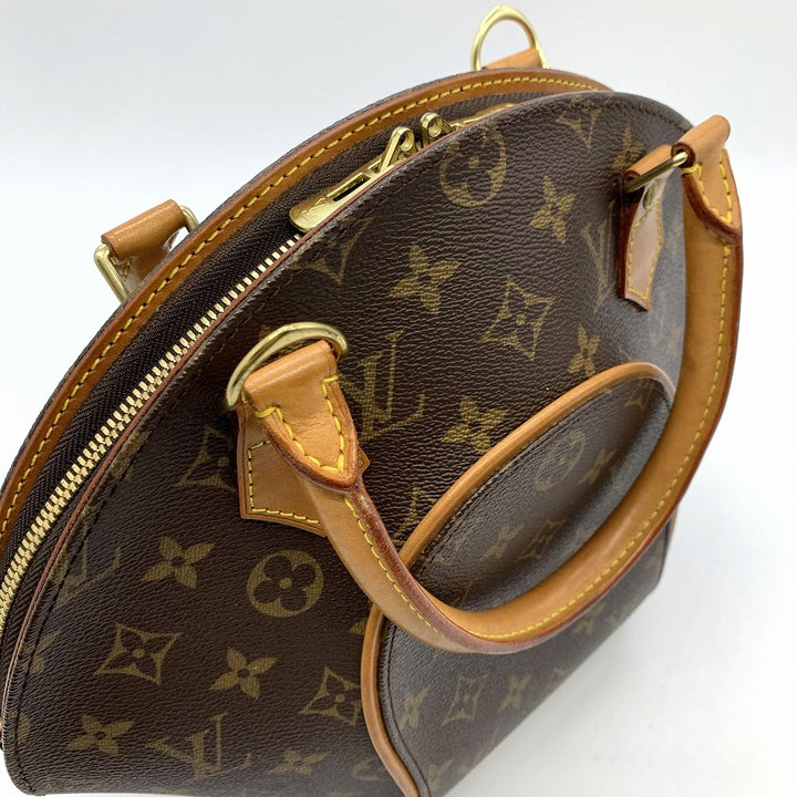 LOUIS VUITTON ルイ・ヴィトン エリプスPM M51127 ハンドバッグ モノグラムキャンバス ブラウン