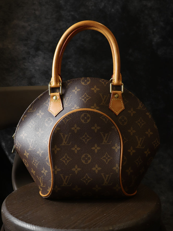 LOUIS VUITTON ルイ・ヴィトン エリプスPM M51127 ハンドバッグ モノグラムキャンバス ブラウン