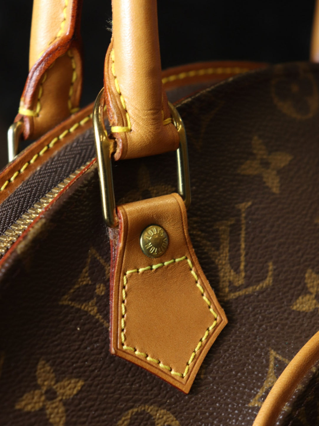 LOUIS VUITTON ルイ・ヴィトン エリプスPM M51127 ハンドバッグ モノグラムキャンバス ブラウン