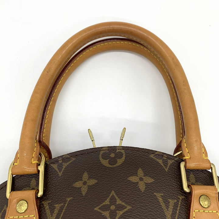 LOUIS VUITTON ルイ・ヴィトン エリプスPM M51127 ハンドバッグ モノグラムキャンバス ブラウン