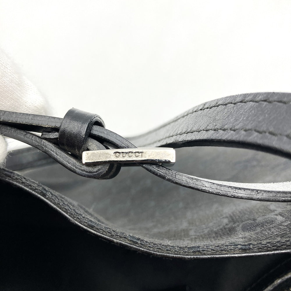 GUCCI グッチ 107757 ハンドバッグ トートバッグ GGキャンバス 黒 ブラック