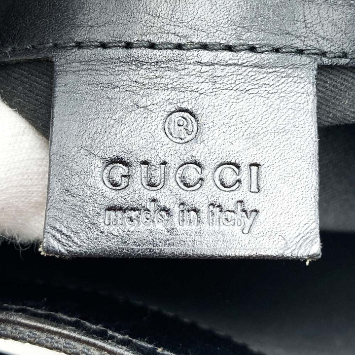 GUCCI グッチ 107757 ハンドバッグ トートバッグ GGキャンバス 黒 ブラック