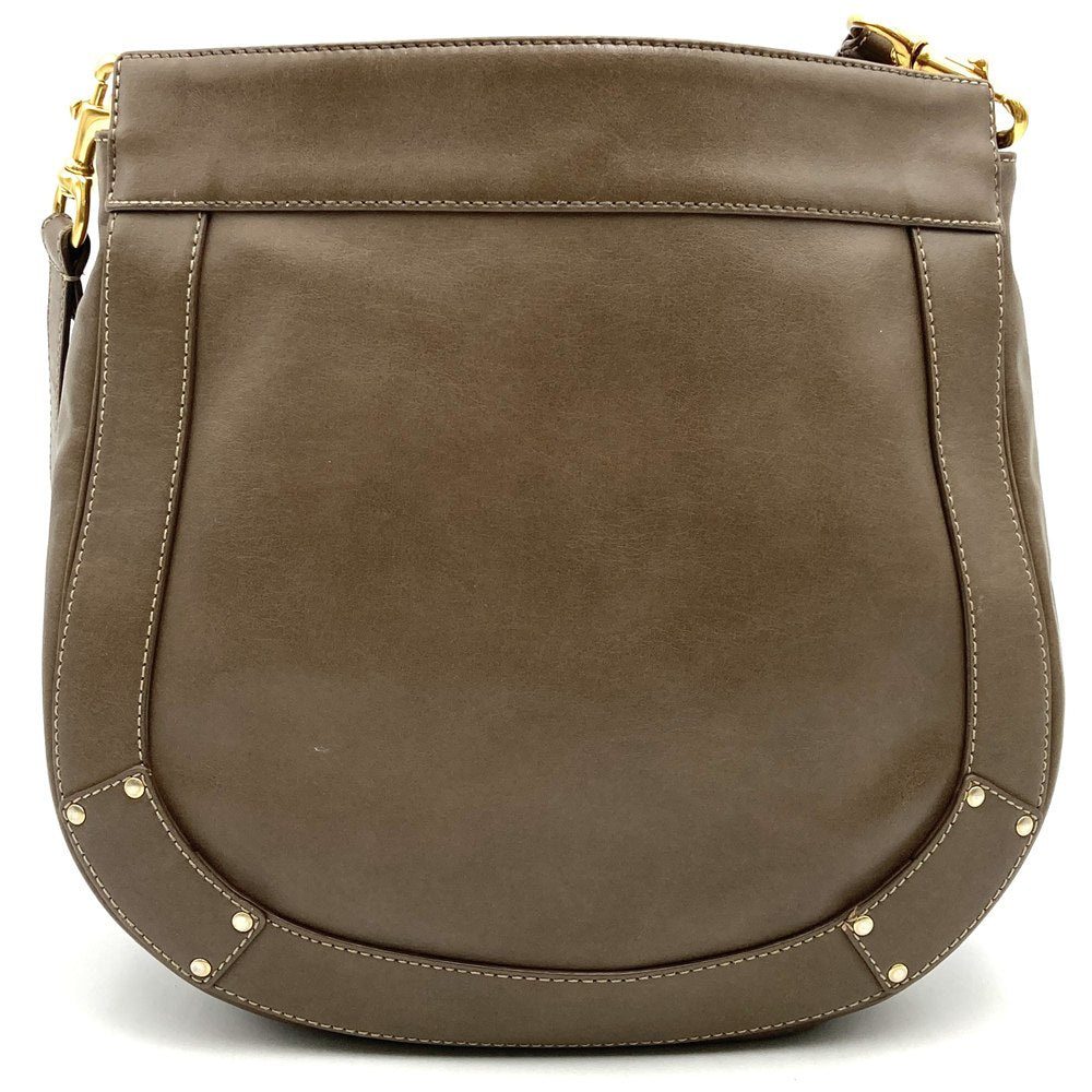 Chloe クロエ エデン ショルダーバッグ 斜め掛け フリンジ レザー ブラウン