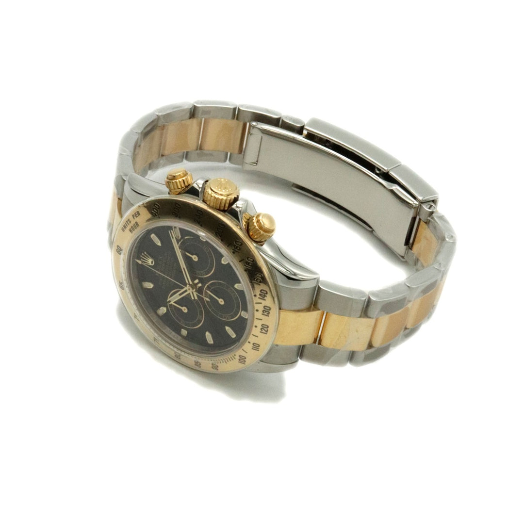美品 ROLEX ロレックス コスモグラフ デイトナ 116523 K18YG 腕時計 自動巻き ブラック