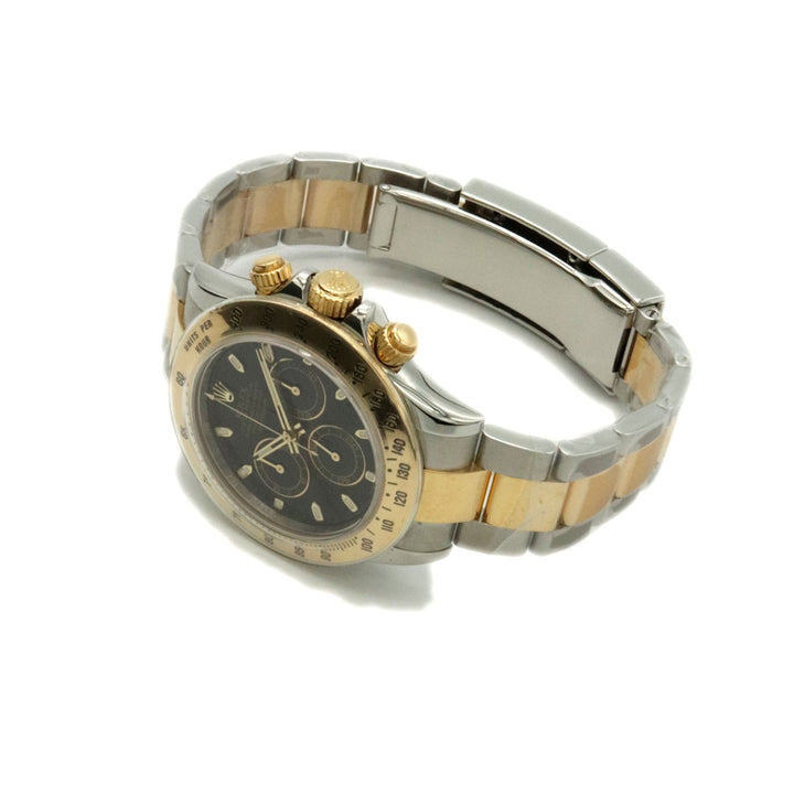 美品 ROLEX ロレックス コスモグラフ デイトナ 116523 K18YG 腕時計 自動巻き ブラック