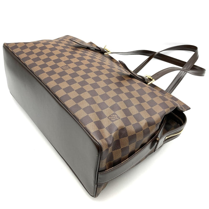 LOUIS VUITTON ルイ・ヴィトン N51119 チェルシー ショルダーバッグ トートバッグ ダミエキャンバス エベヌ