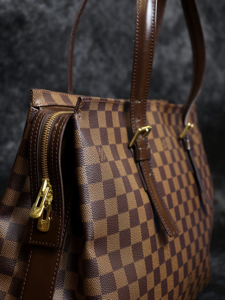 LOUIS VUITTON ルイ・ヴィトン N51119 チェルシー ショルダーバッグ トートバッグ ダミエキャンバス エベヌ