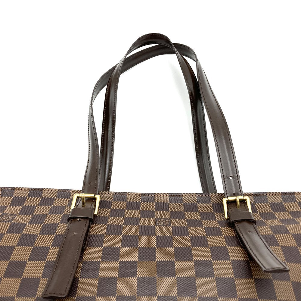 LOUIS VUITTON ルイ・ヴィトン N51119 チェルシー ショルダーバッグ トートバッグ ダミエキャンバス エベヌ