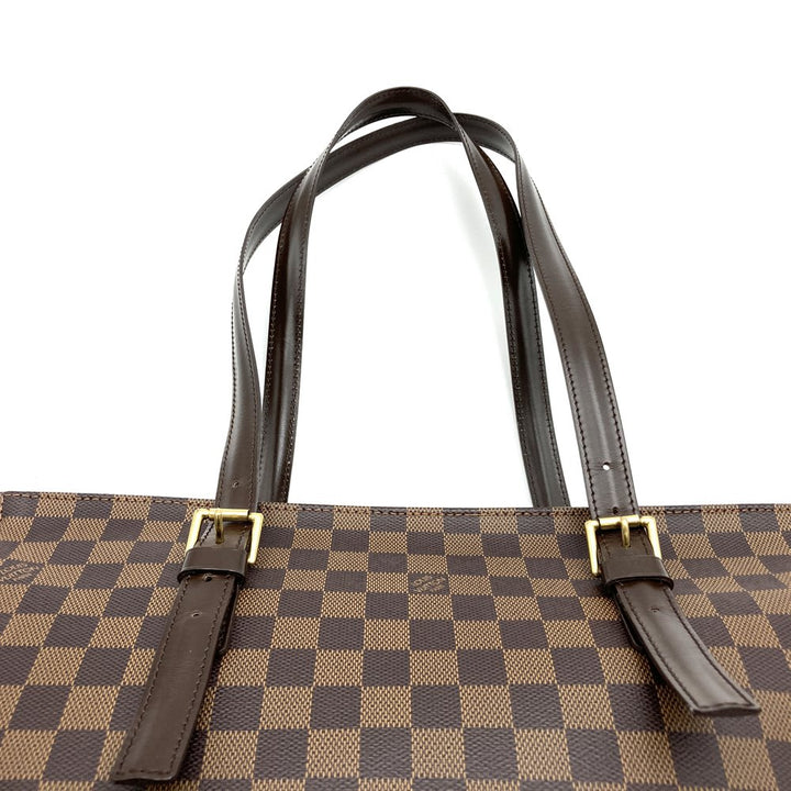 LOUIS VUITTON ルイ・ヴィトン N51119 チェルシー ショルダーバッグ トートバッグ ダミエキャンバス エベヌ