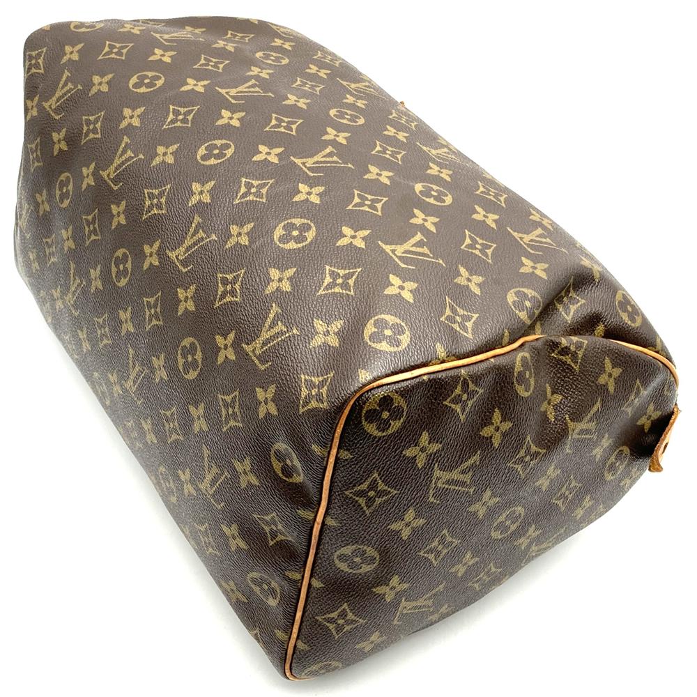 LOUIS VUITTON ルイ・ヴィトン M41106 スピーディ40 ボストンバッグ ハンド モノグラム ブラウン ヴィンテージ
