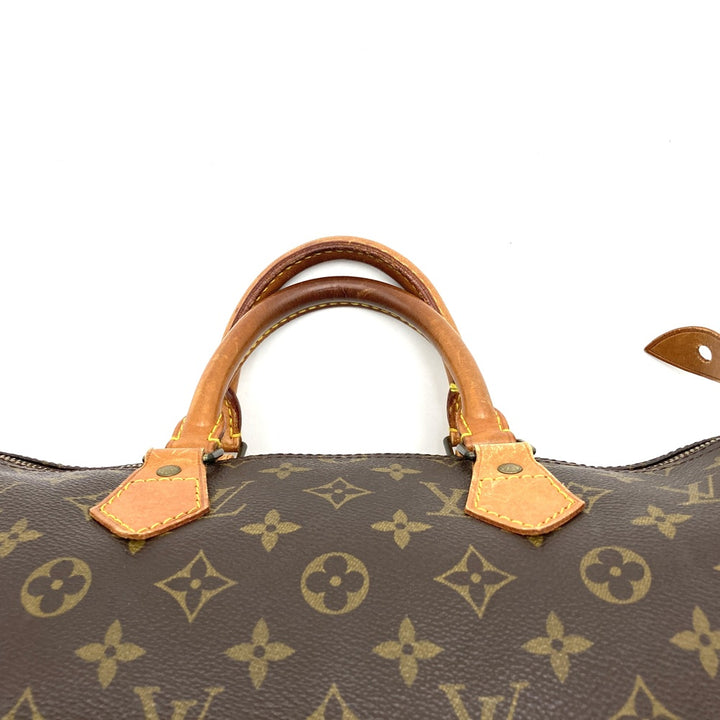 LOUIS VUITTON ルイ・ヴィトン M41106 スピーディ40 ボストンバッグ ハンド モノグラム ブラウン ヴィンテージ