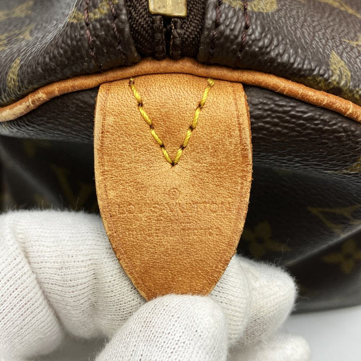 LOUIS VUITTON ルイ・ヴィトン M41106 スピーディ40 ボストンバッグ ハンド モノグラム ブラウン ヴィンテージ