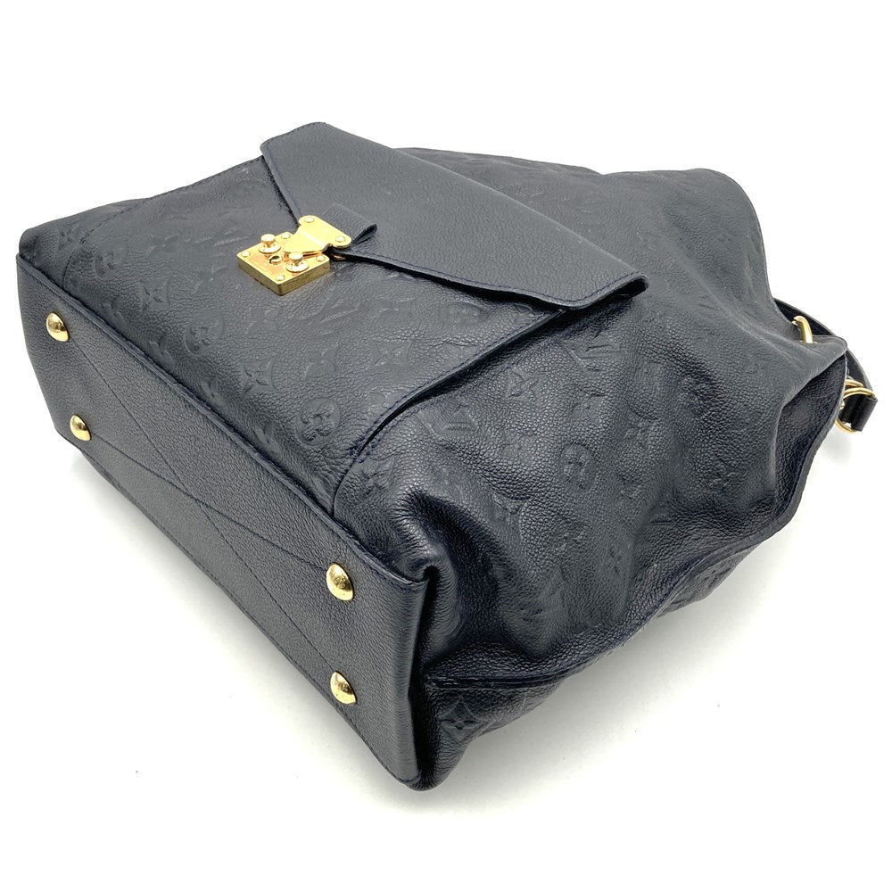 LOUIS VUITTON ルイ・ヴィトン M40808 アンプラントメティス ハンドバッグ ブラック モノグラムアンプラント
