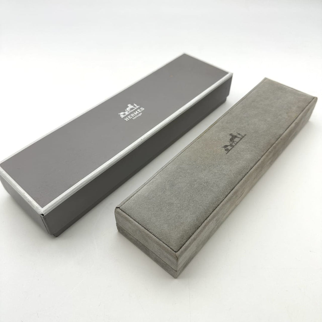 HERMES エルメス クロアジュール 腕時計 余りコマあり クォーツ SS シルバー ゴールド ヴィンテージ