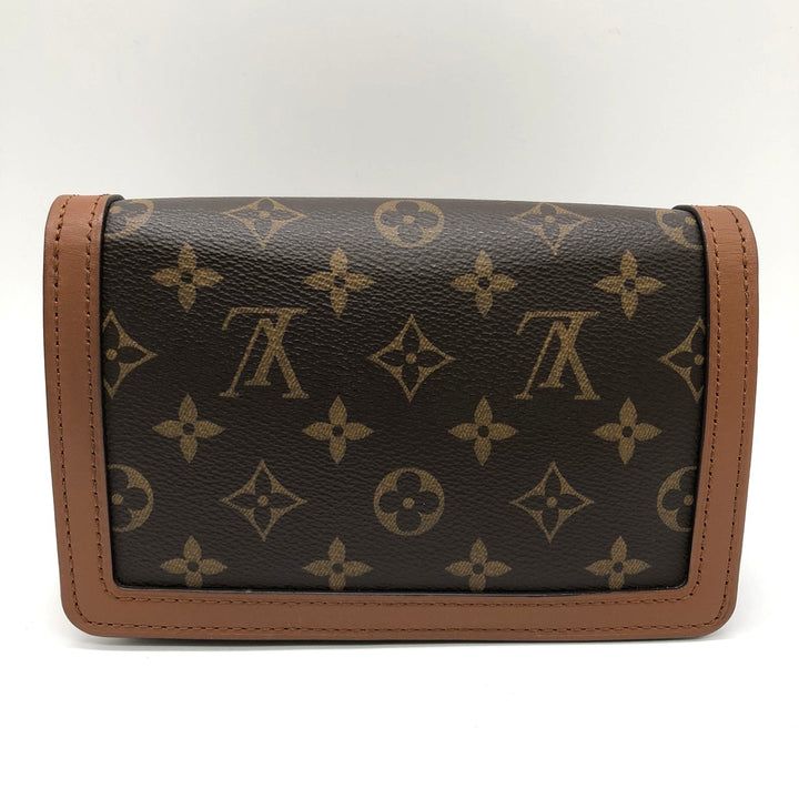LOUIS VUITTON ルイ・ヴィトン ドーフィーヌ M44586 ボディバッグ バムバッグ ウエストポーチ モノグラムリバース ブラウン